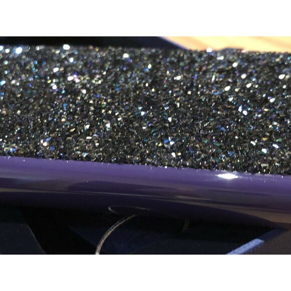 Swarovski GLAM ROCK SMARTPHONE IPHONE XS MAX Case In Purple - Picture 4 of 11